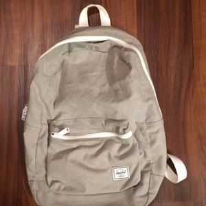 Herschel Backpack light gray. Excellent condition